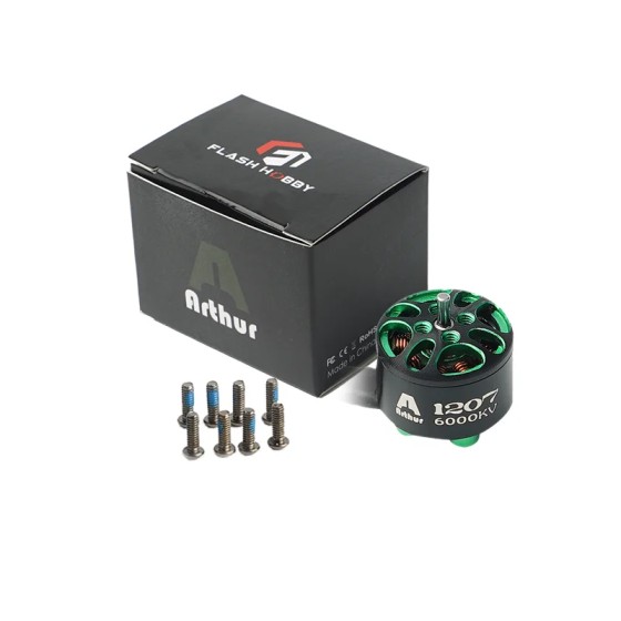 Original Flashhobby A1207 1207 6000KV  3-4S Bldc Motor RC Brushless Motor for Racing Drone Multicopter RC Toy Car Motor